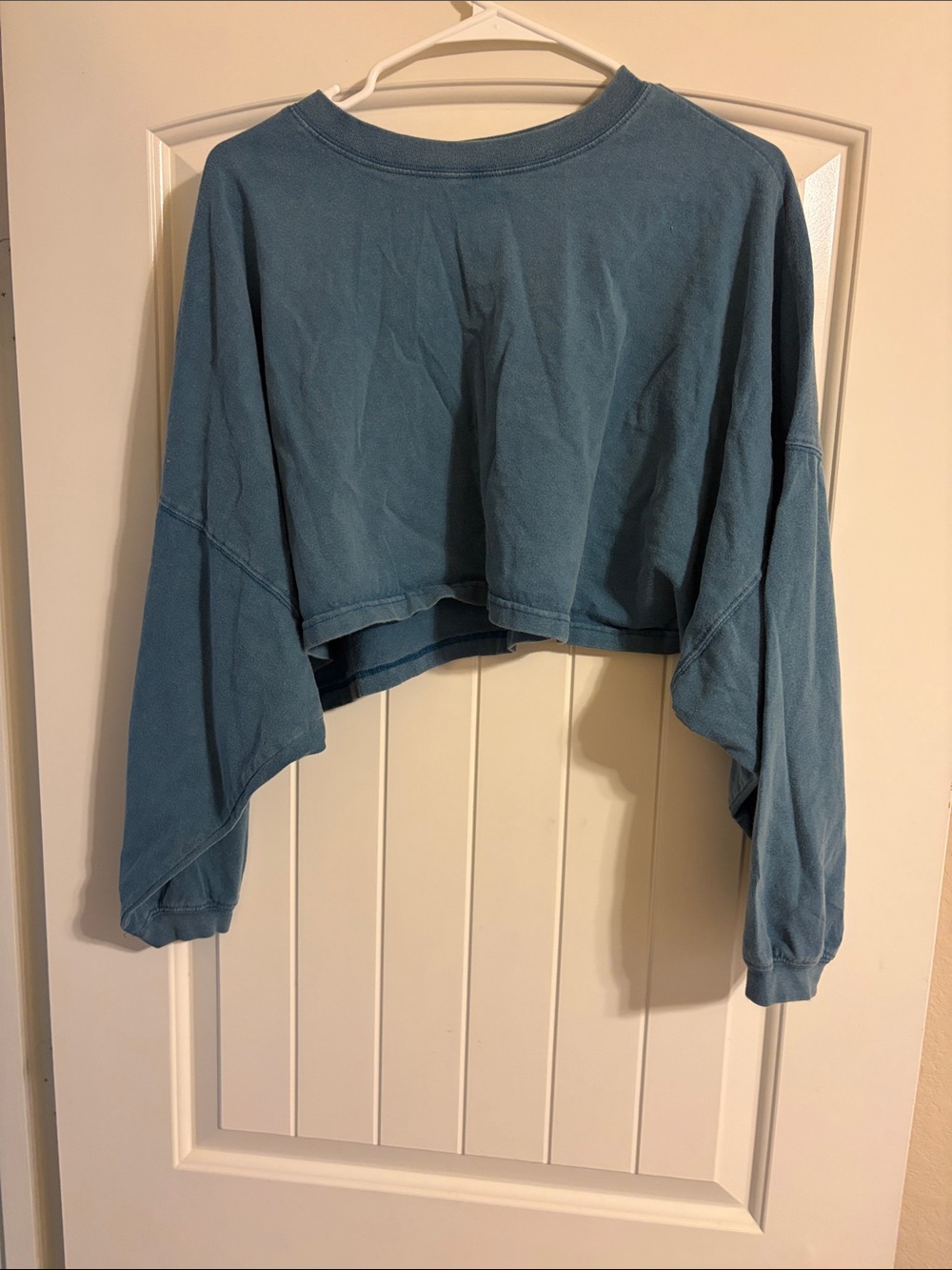 Forever 21 Boxy Crewneck Top - Teal